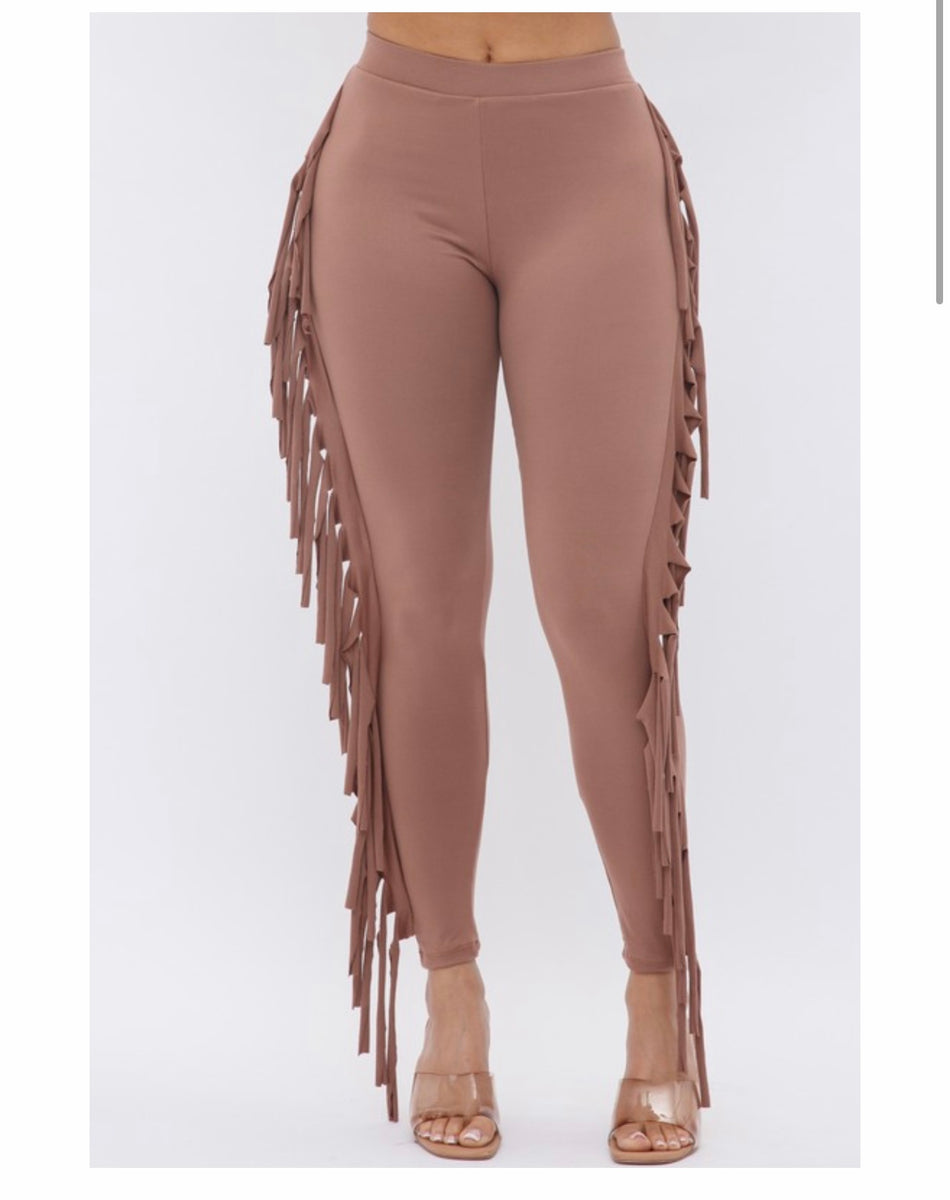 Fringe tights sale