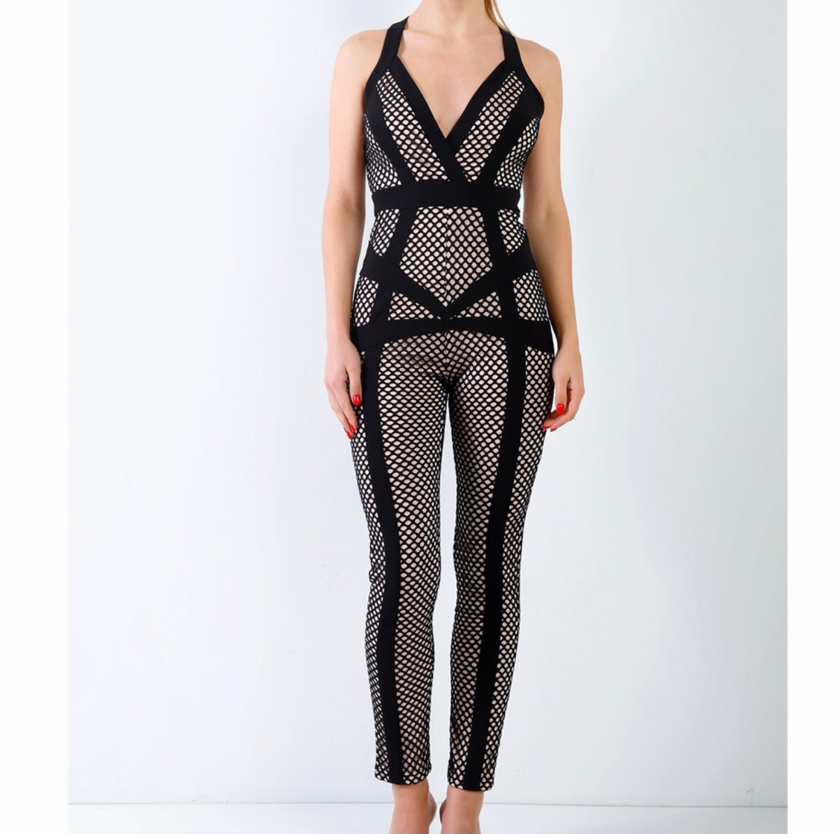 The Fishnet Jumpsuit Too Prissy Too Prime