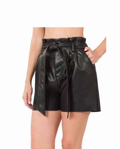 Sleek Black Shorts